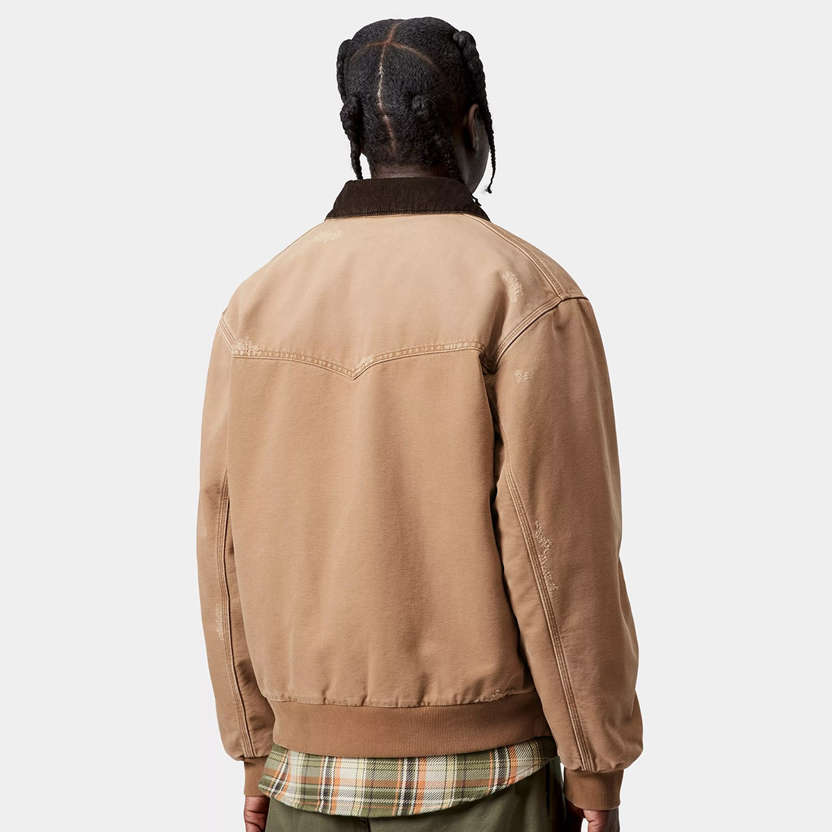 Carhartt WIP OG Santa Fe Jacket Hamilton Brown/Tobacco Grind Wash