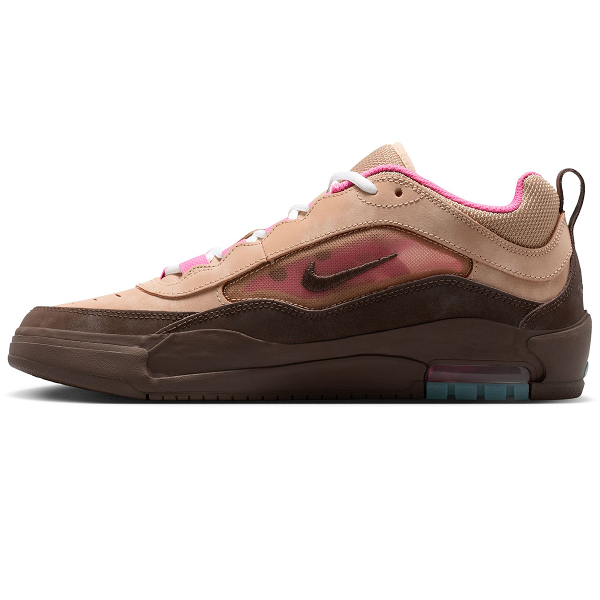 Nike SB Air Max Ishod Hemp/Baroque Brown-Pinksicle-Univ Gold-White