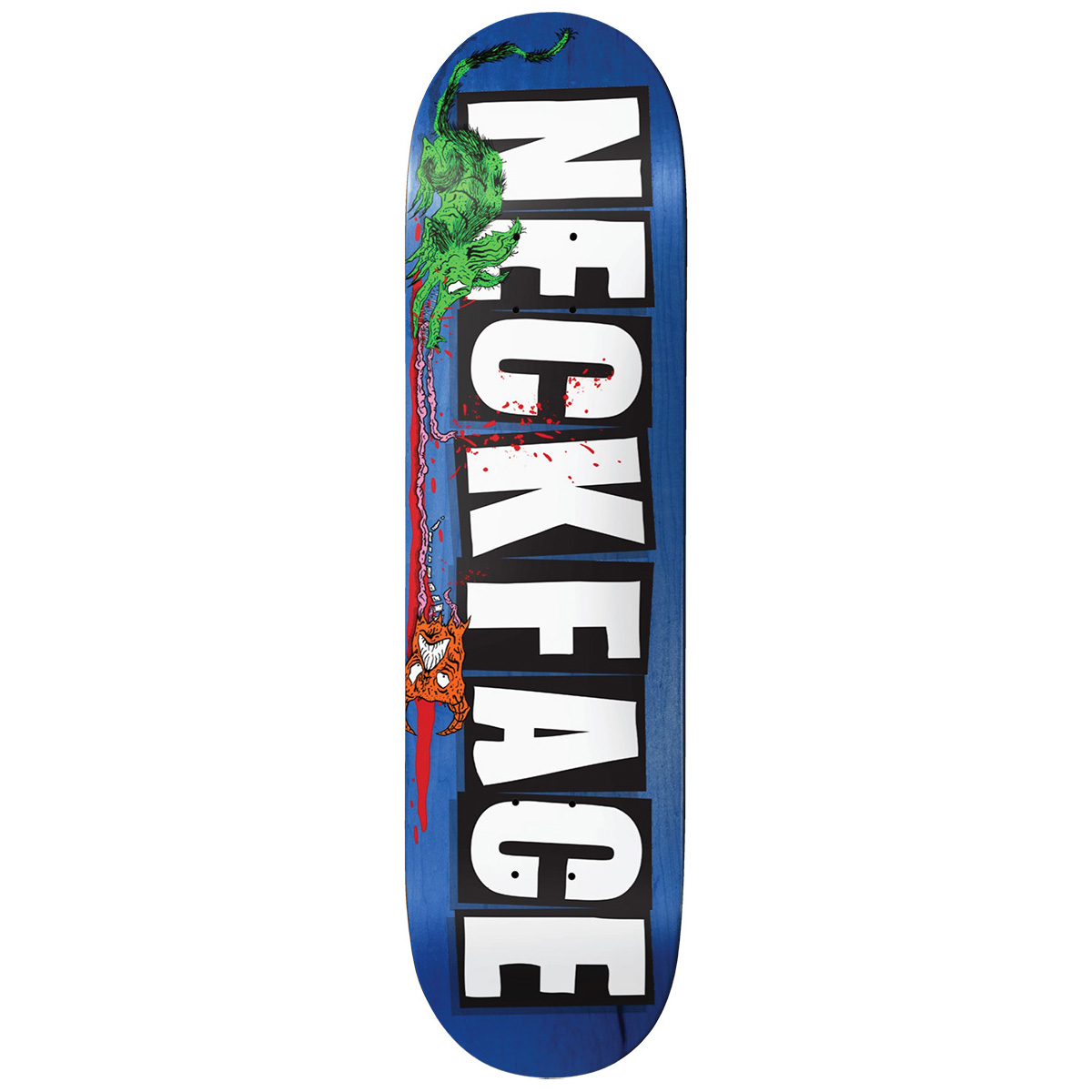 Baker Neckface Toxic Rats Skateboard Deck 8.75 Baker Neckface Toxic Rats Skateboard Deck 8.75