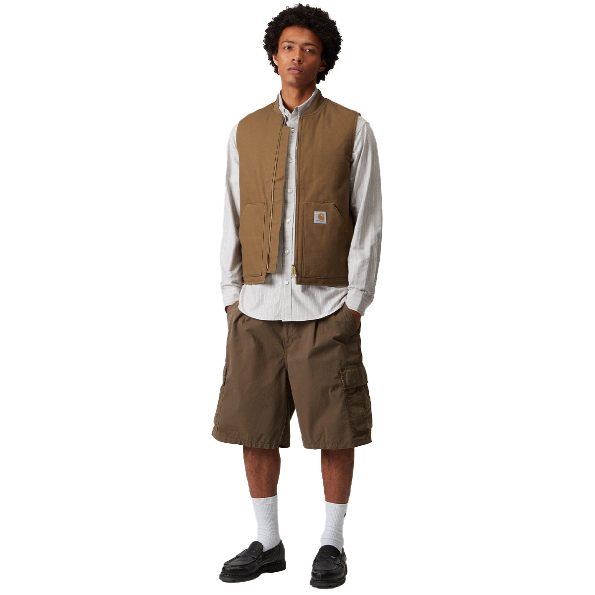 Carhartt WIP Vest Hamilton Brown Rigid