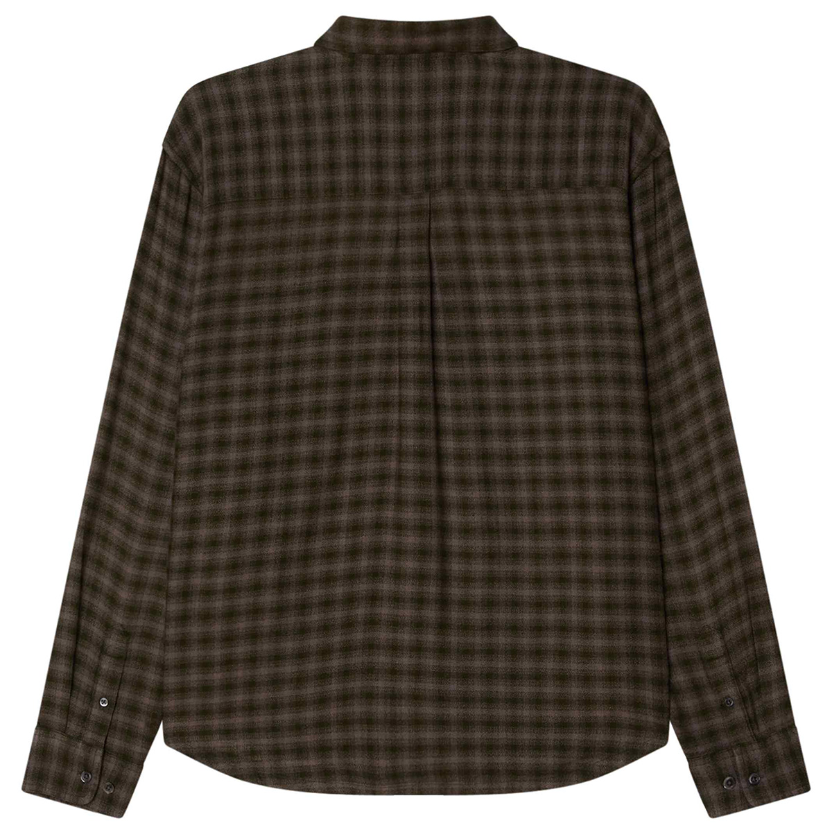Obey Clarence Longsleeve Shirt Woven Kombu Green