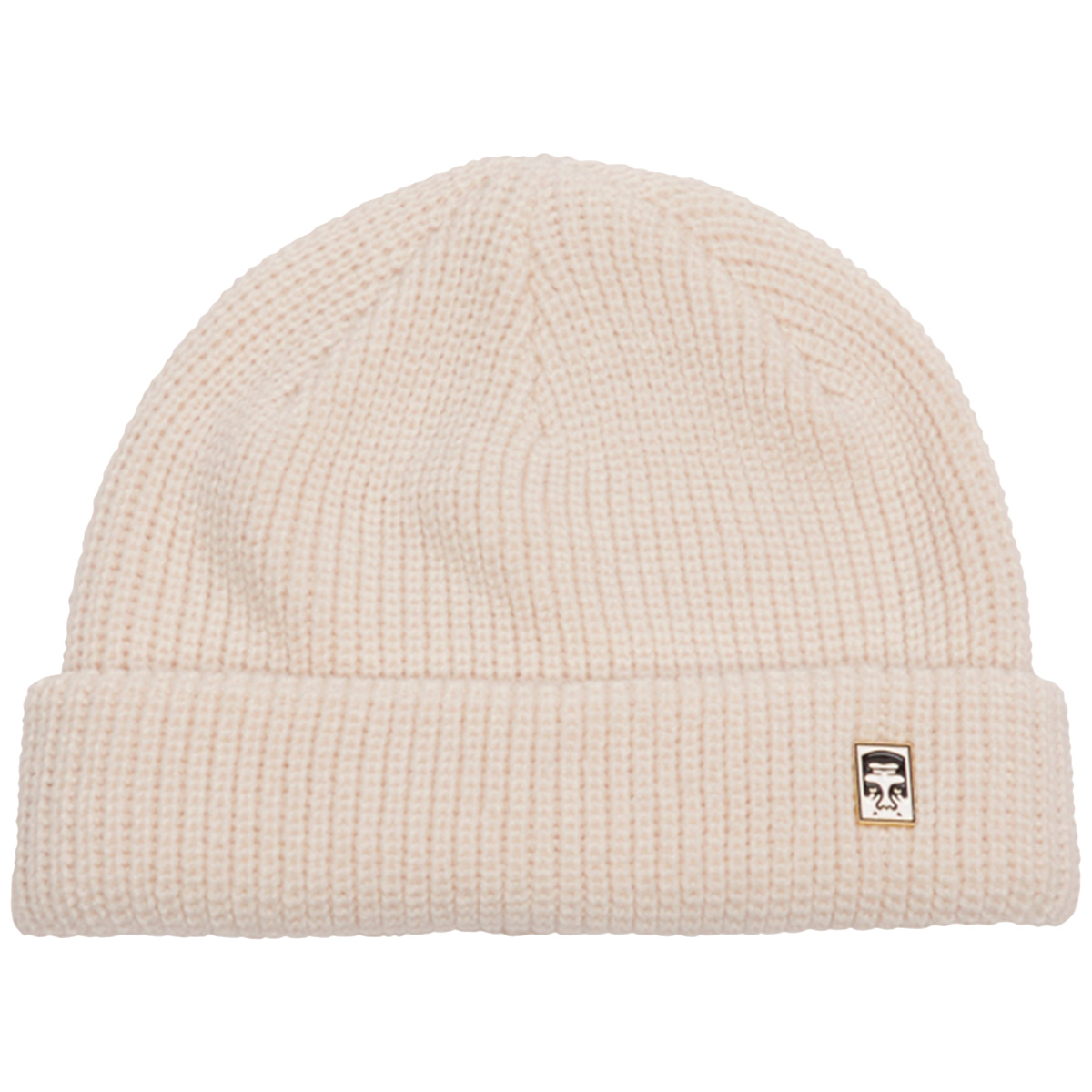 Obey Micro Beanie Blanc De Blanc Obey Micro Beanie Blanc De Blanc