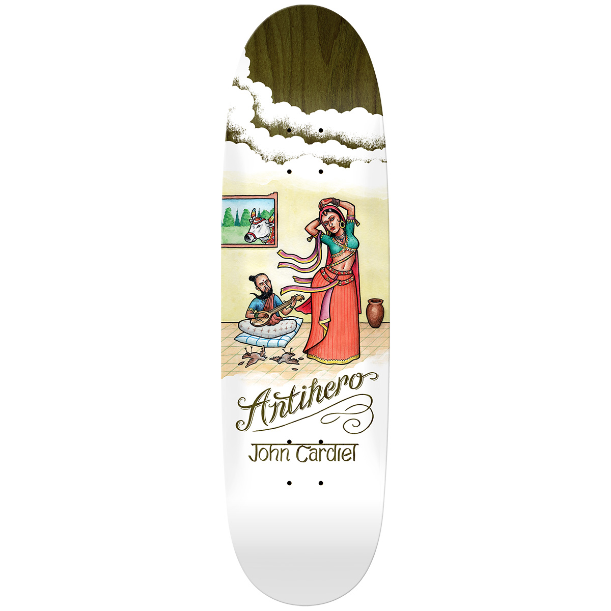 Anti Hero Cardiel Flaturlent Beauties Huffer Shape Skateboard Deck 9.18 Anti Hero Cardiel Flaturlent Beauties Huffer Shape Skateboard Deck 9.18