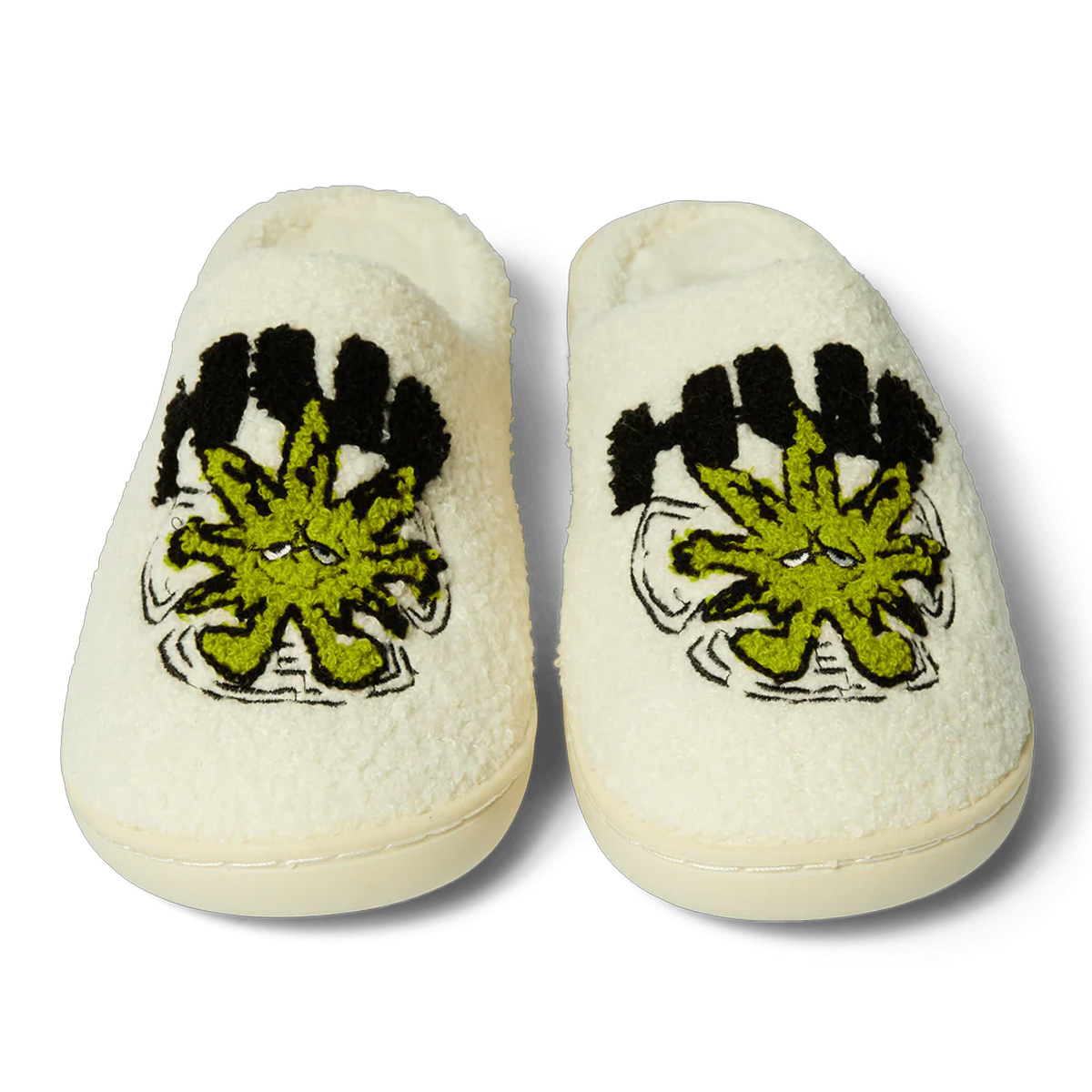 HUF Snow Angel Fuzzy Slipper Natural HUF Snow Angel Fuzzy Slipper Natural