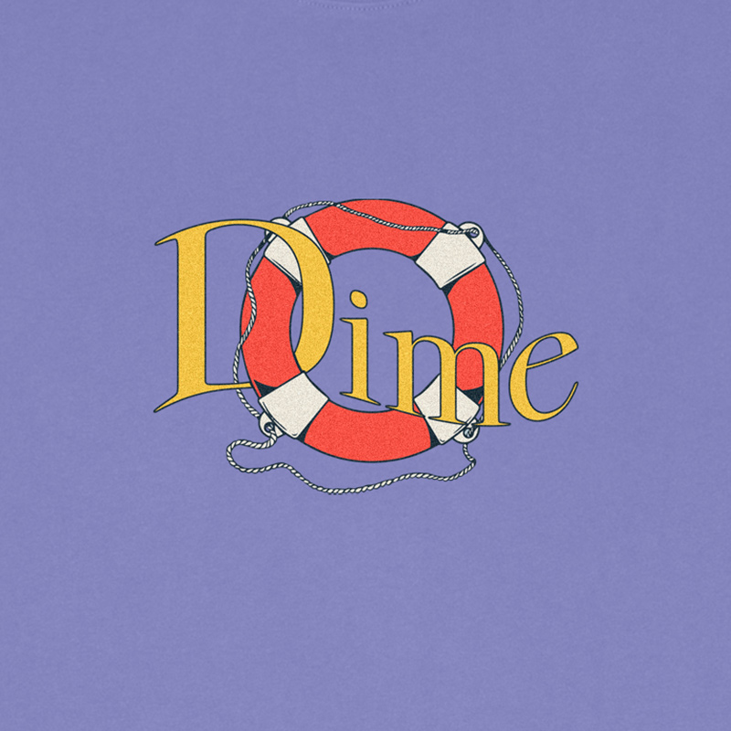Dime Classic SOS T-Shirt Velvet Purple Dime Classic SOS T-Shirt Velvet Purple