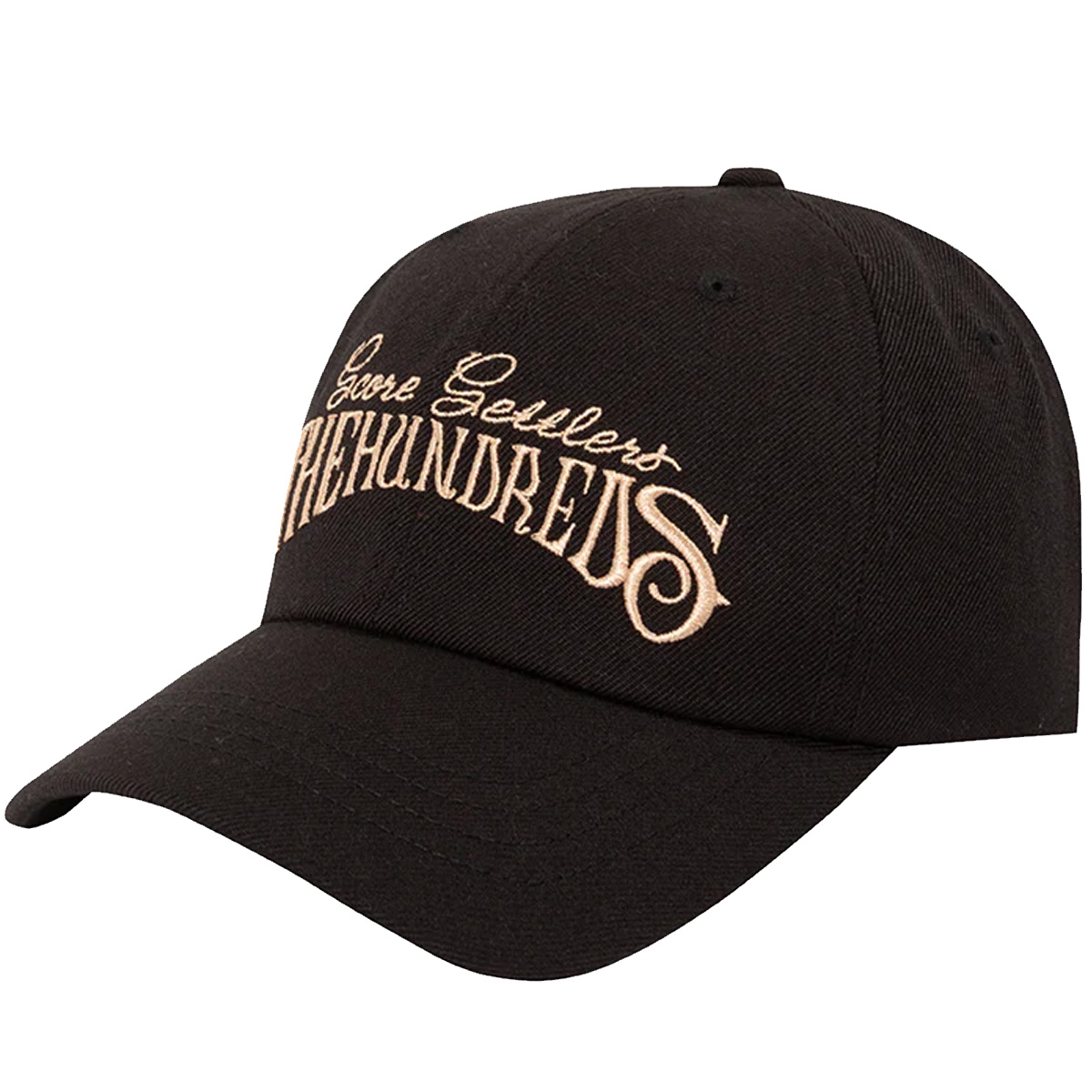 The Hundreds Score Dad Hat Black