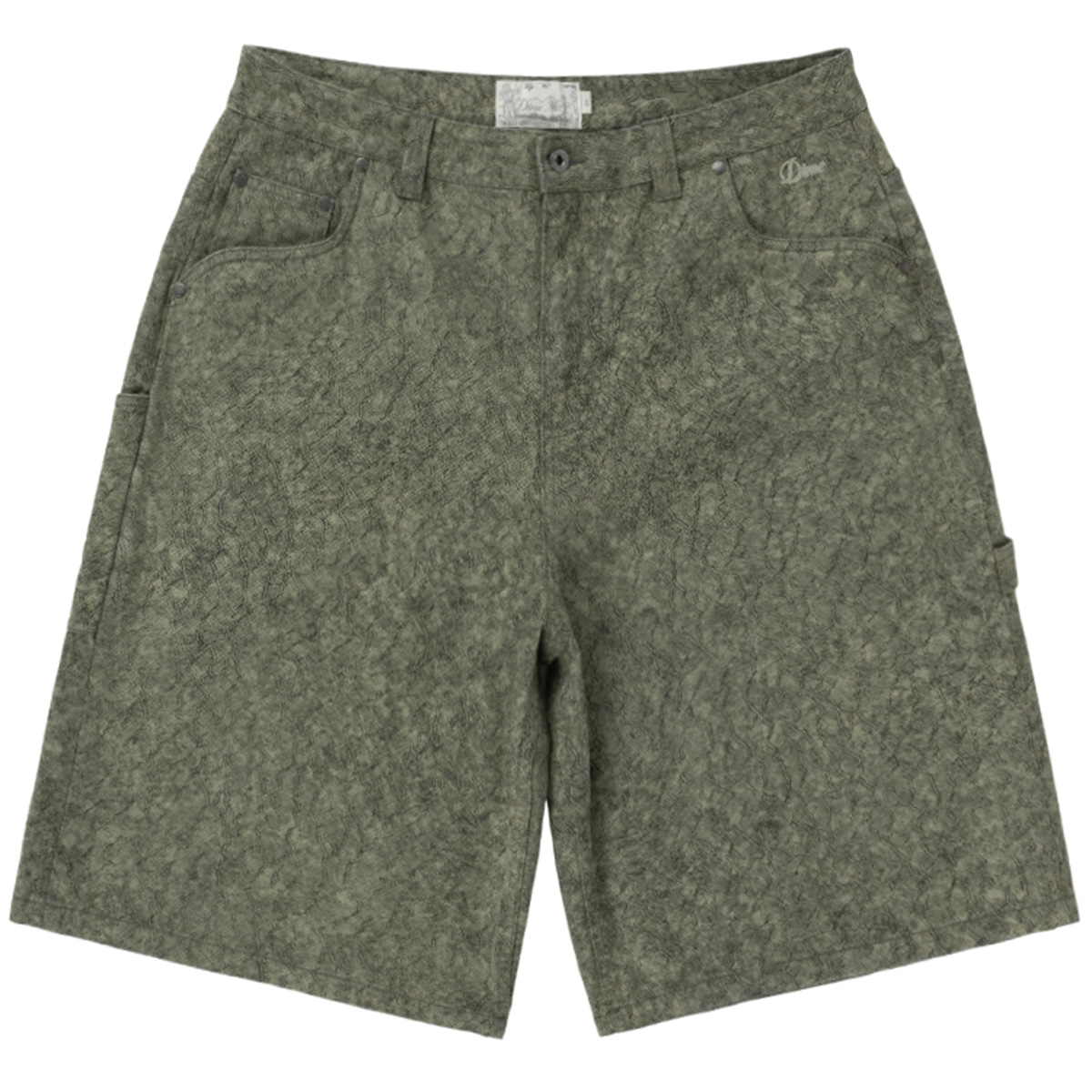 Dime Classic Denim Short Electric Green