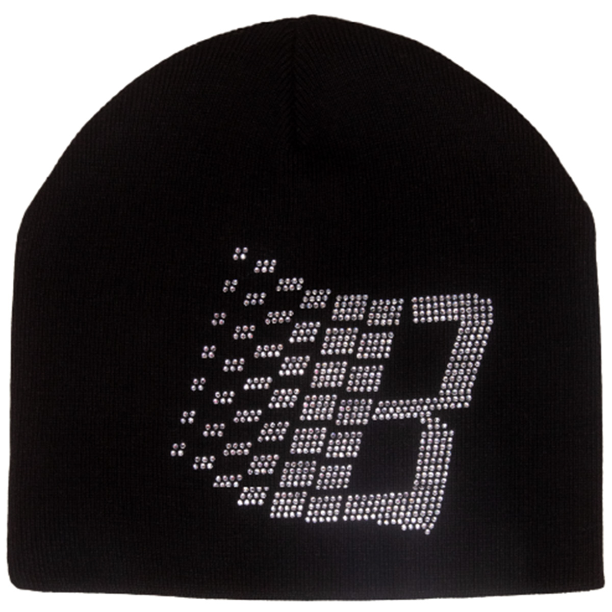 Bronze56K x Icecream Rhinestone Beanie Black