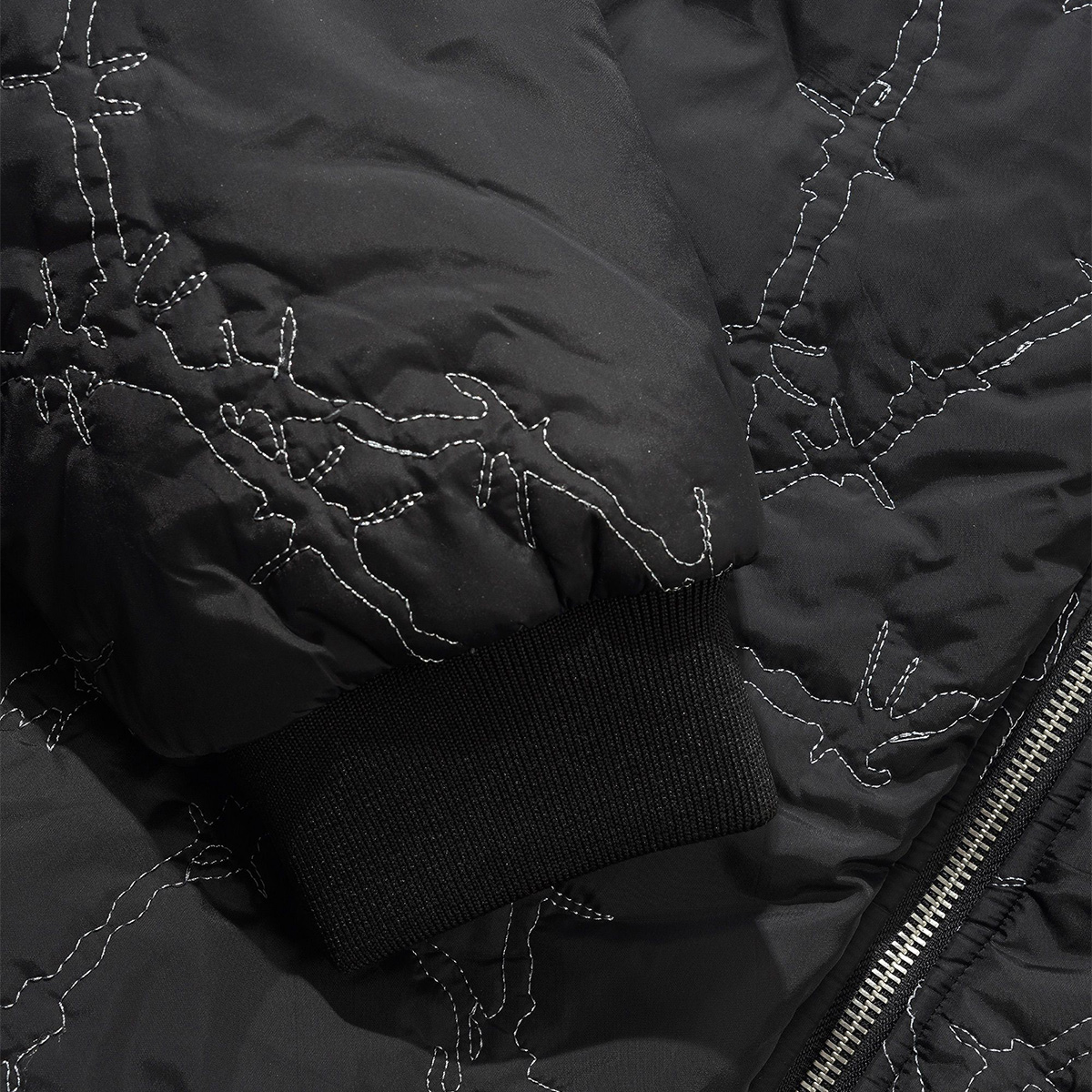 Butter Goods Wired Bomber Jacket Black
