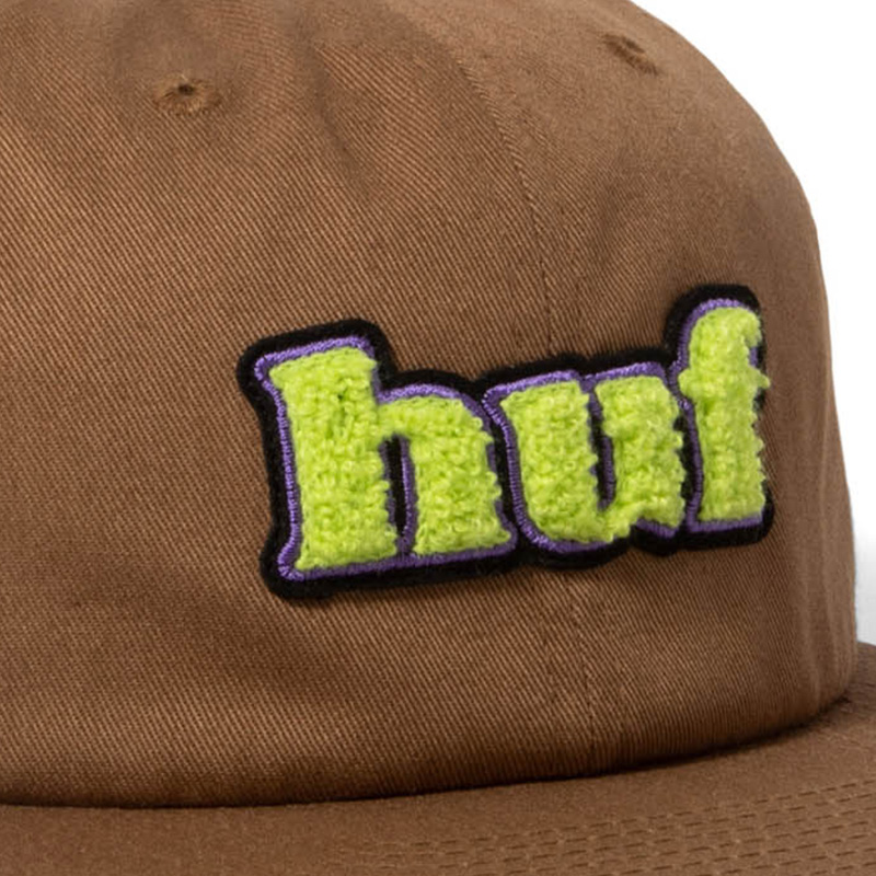 HUF Madison 6 Panel Hat Rubber HUF Madison 6 Panel Hat Rubber
