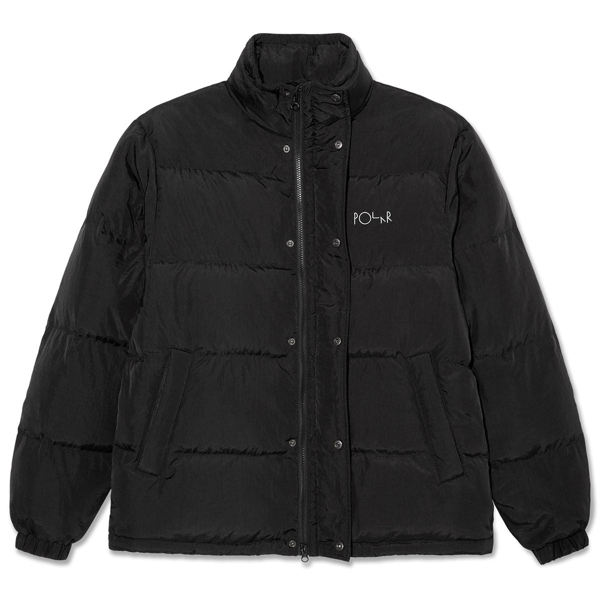 Polar Basic Puffer Jacket Black Polar Basic Puffer Jacket Black