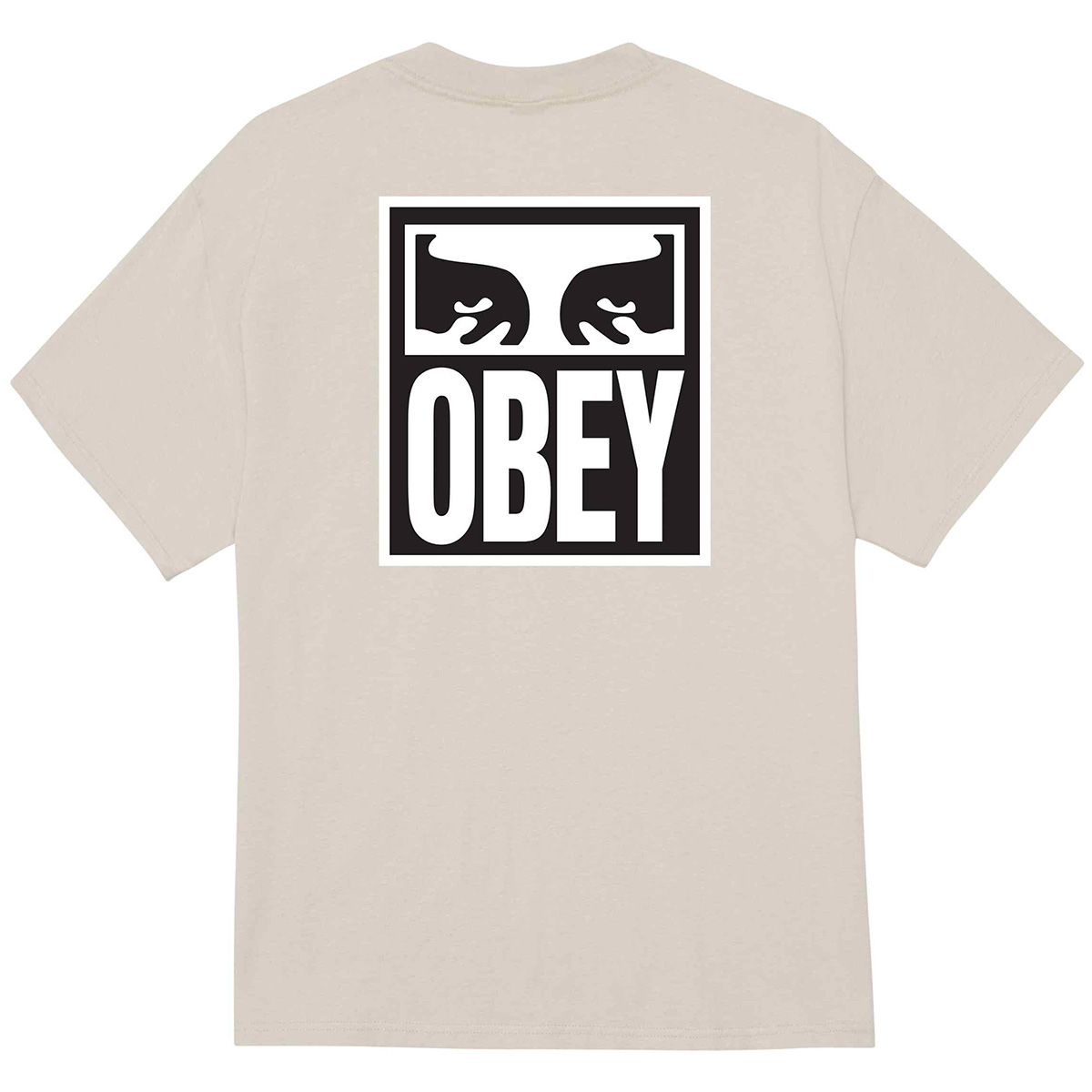 Obey Eyes Icon 2 T-Shirt Silver Grey Obey Eyes Icon 2 T-Shirt Silver Grey