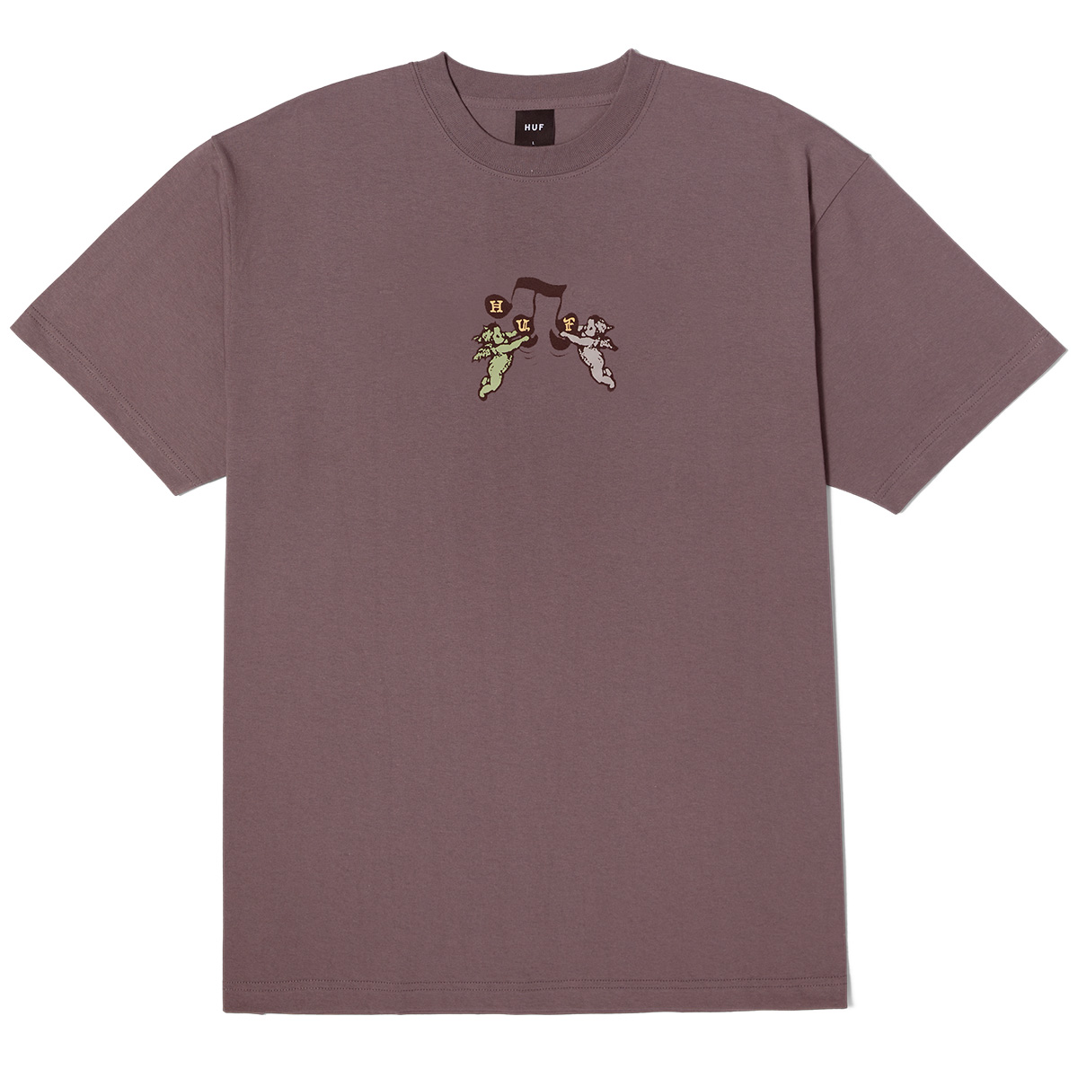 HUF Song T-Shirt Light Plum HUF Song T-Shirt Light Plum