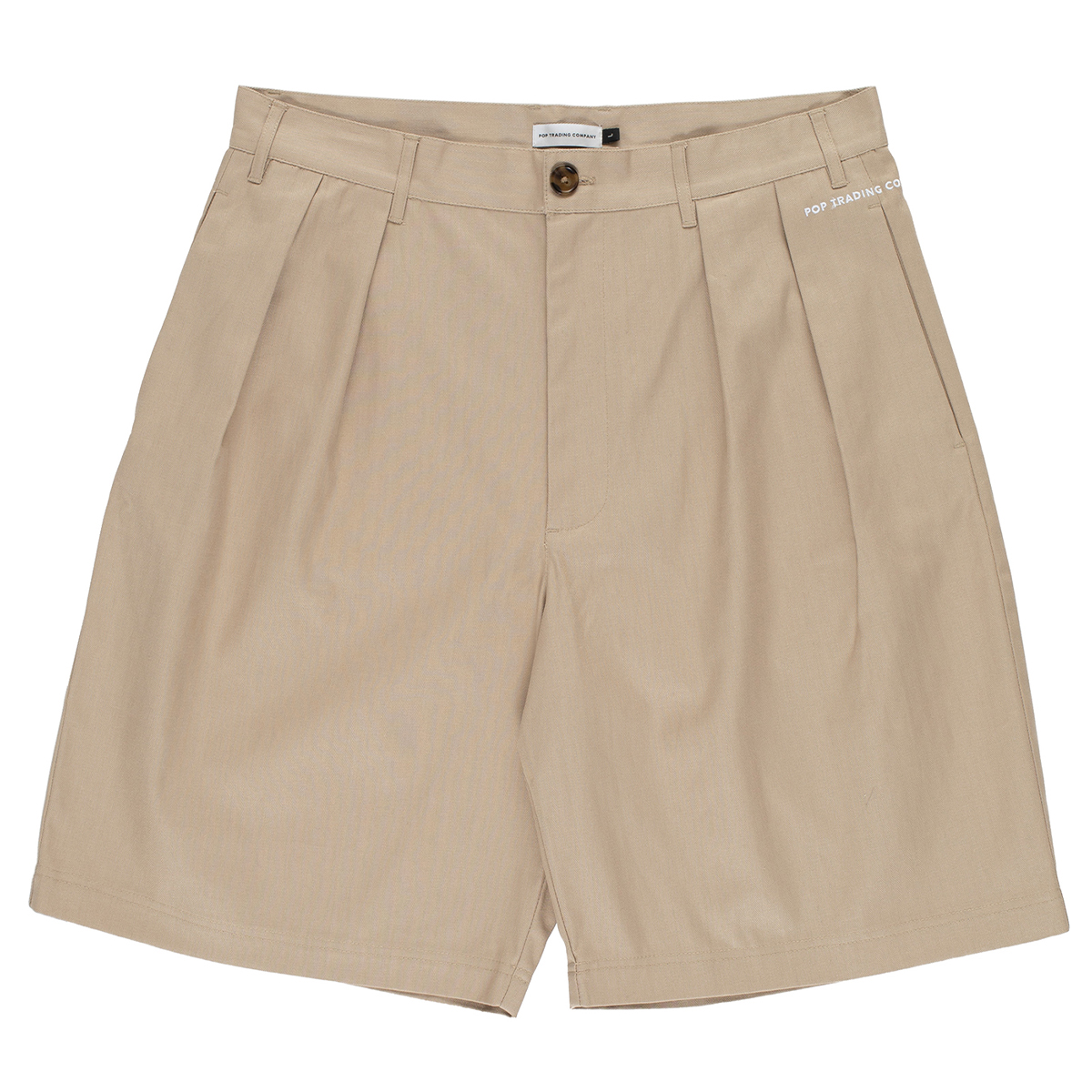 POP Boat Short White Pepper