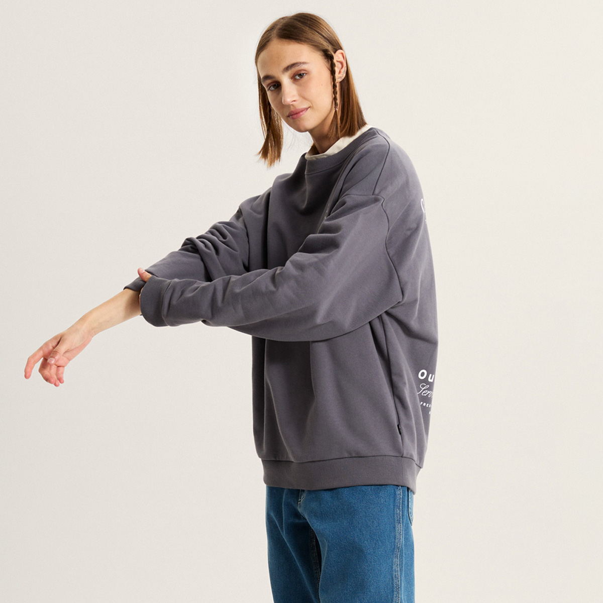 Vans MTE Cafe Vans Sweater Asphalt