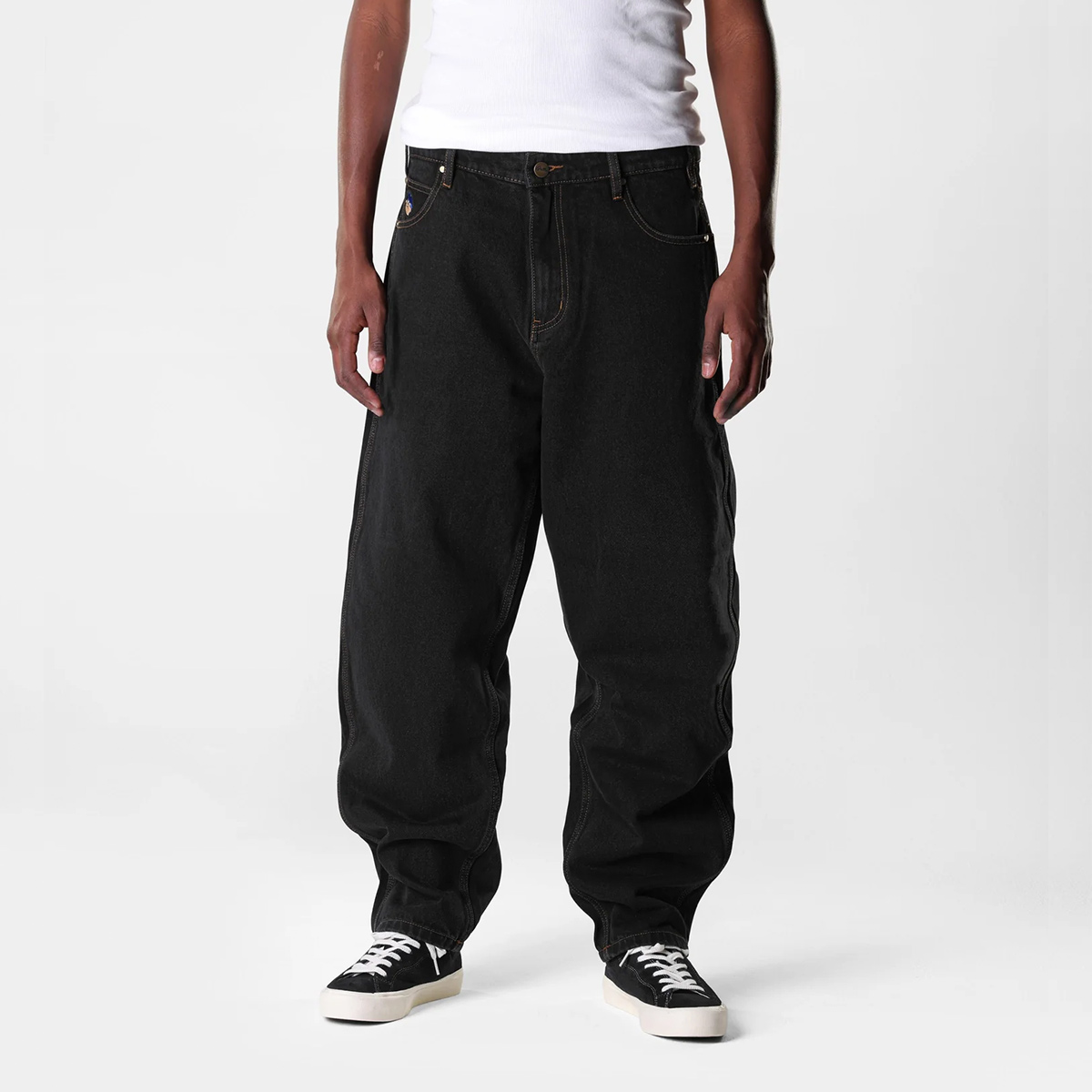 Butter Goods Santosuosso Denim Jeans Washed Black Butter Goods Santosuosso Denim Jeans Washed Black