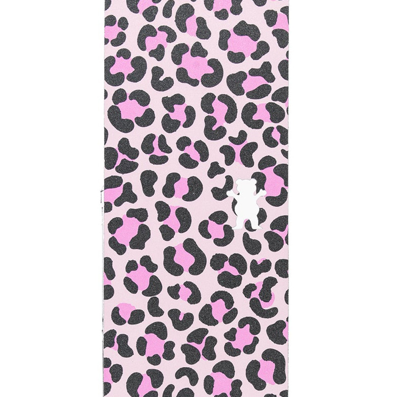 Grizzly Street Cheetah Griptape Sheet Pink 9.0 Grizzly Street Cheetah Griptape Sheet Pink 9.0