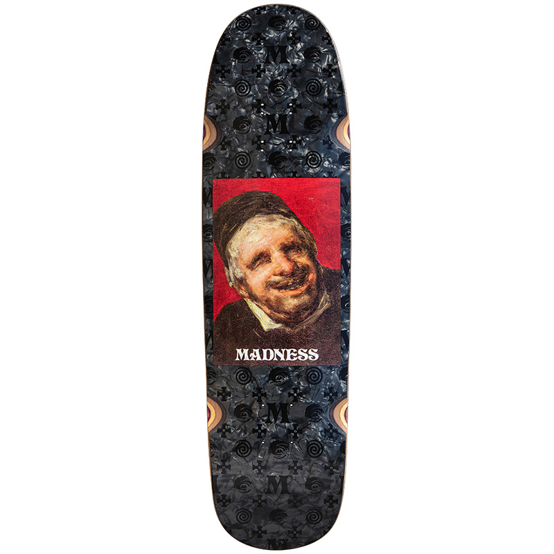 Madness Baked Slick R7 Skateboard Deck Black 8.6