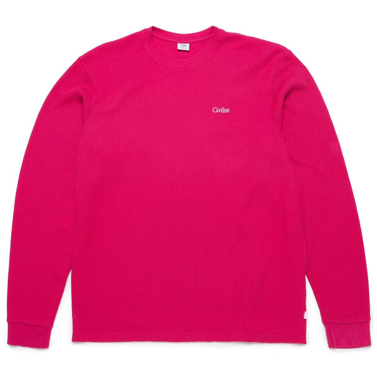 Civilist Thermal Longsleeve T-Shirt Fuchsia Civilist Thermal Longsleeve T-Shirt Fuchsia