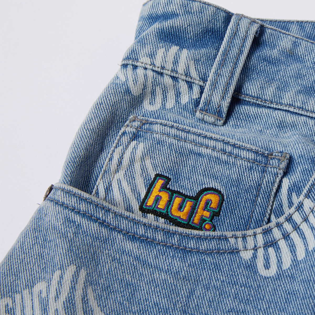 HUF Fuck It Cromer Short Blue HUF Fuck It Cromer Short Blue