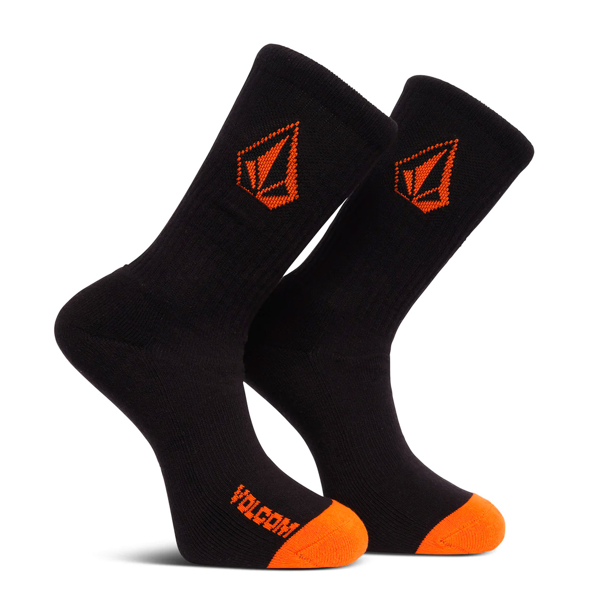 Volcom Full Stone Sock 3 Pack Electric Green Volcom Full Stone Sock 3 Pack Electric Green