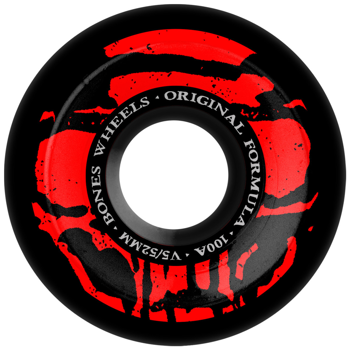 Bones Mummy O.G. Formula V5 Sidecut Wheels 100A Black 52mm