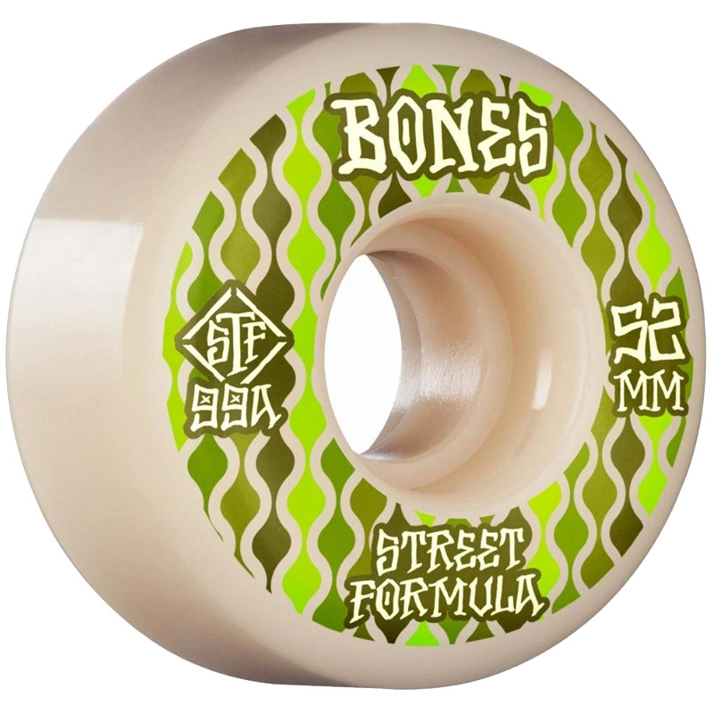 Bones STF Retros V2 Locks Wheels 99a White 53mm Bones STF Retros V2 Locks Wheels 99a White 53mm