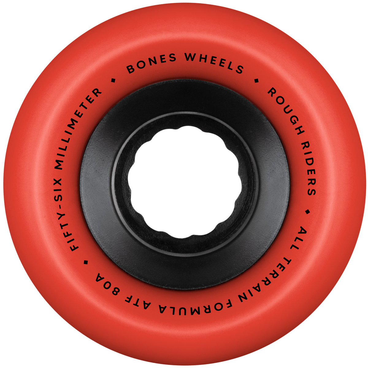 Bones ATF Rough Riders Wheels Red 80A 56mm