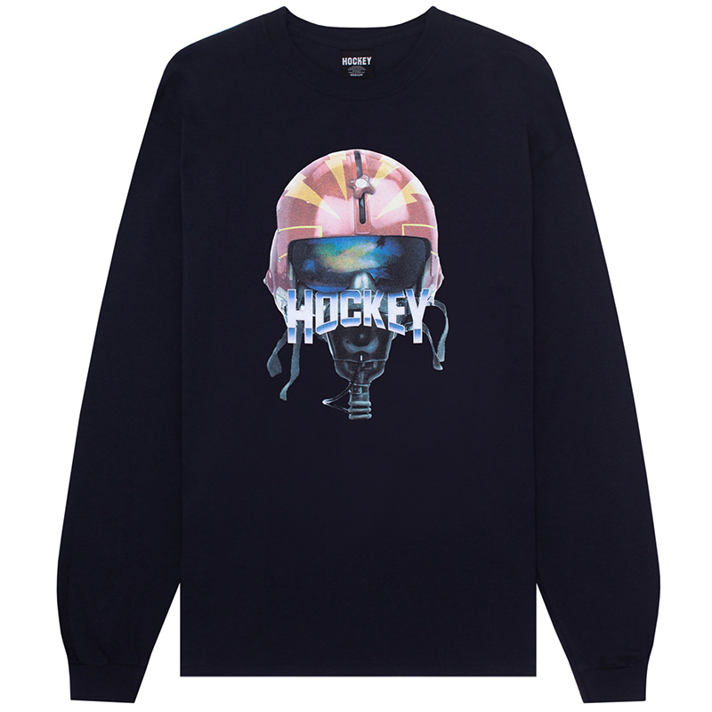 Hockey Eject Longsleeve T-Shirt Black Hockey Eject Longsleeve T-Shirt Black