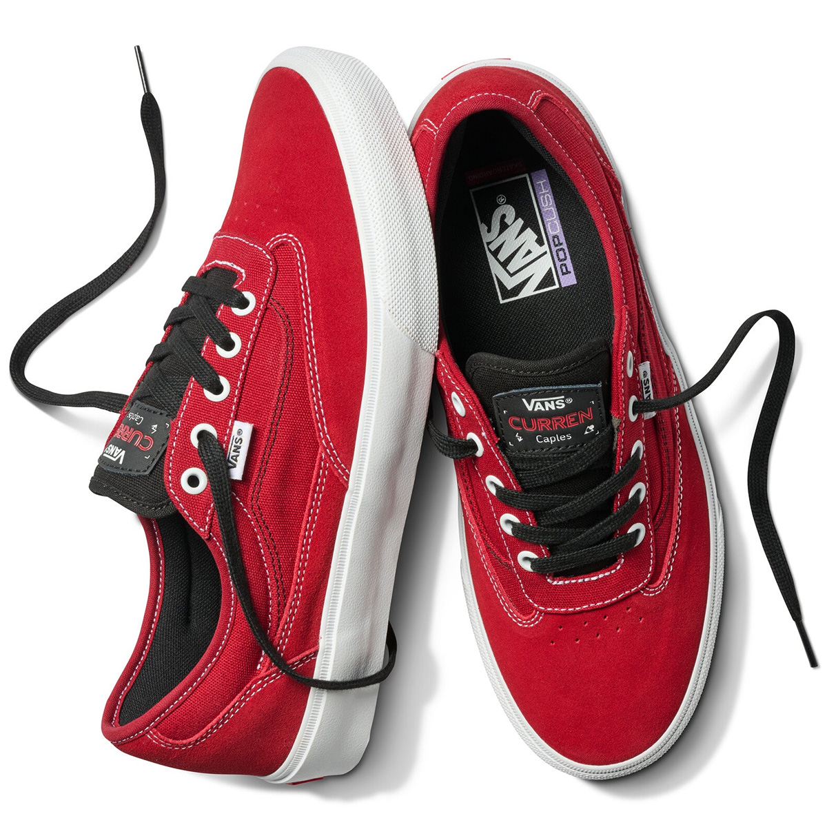 Vans Skate Curren Caples Red/White