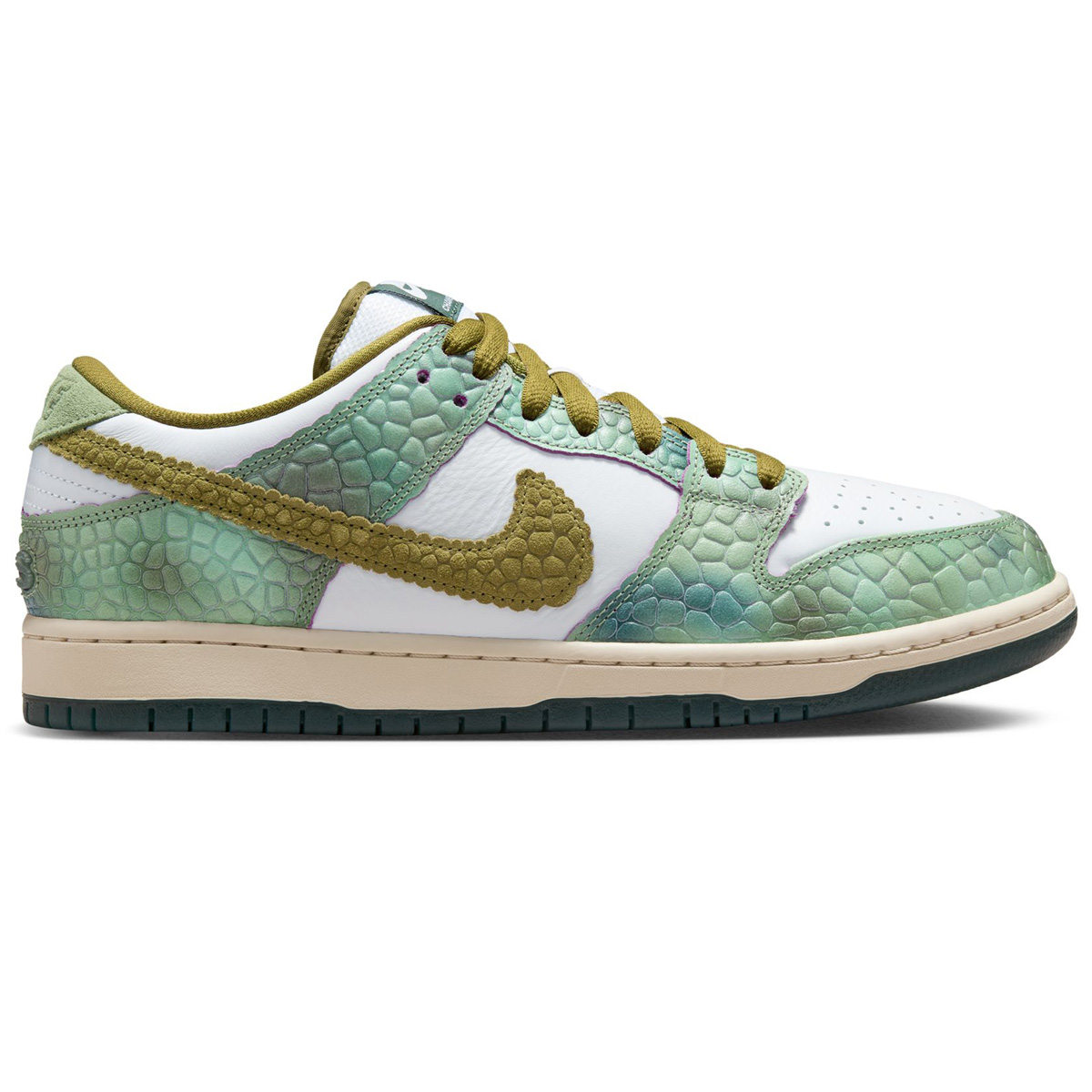 Nike SB Dunk Low Pro Oil Green/Desert/Moss-White Nike SB Dunk Low Pro Oil Green/Desert/Moss-White