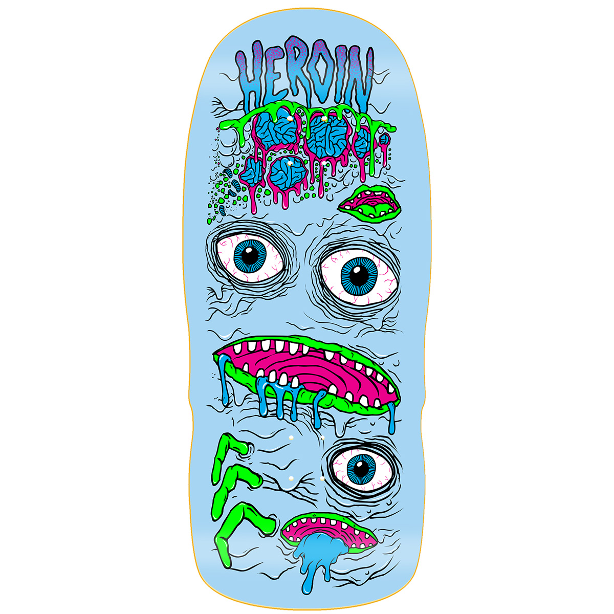 Heroin Mutator Skateboard Deck 13.0 Heroin Mutator Skateboard Deck 13.0