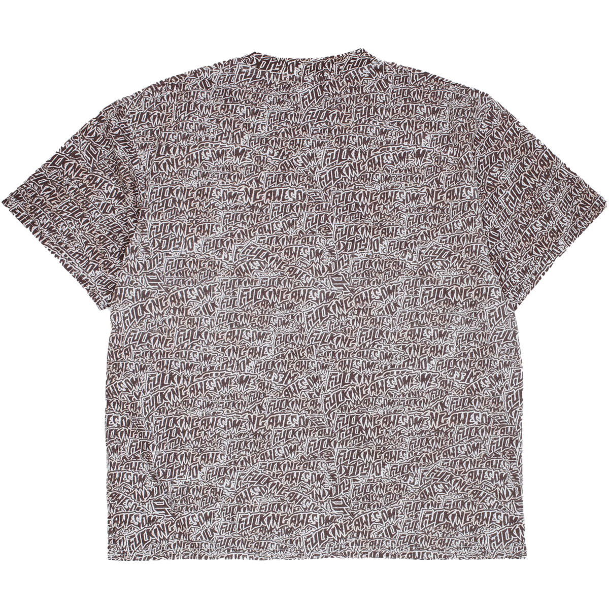 Fucking Awesome Burnt Sticker Stamp T-Shirt