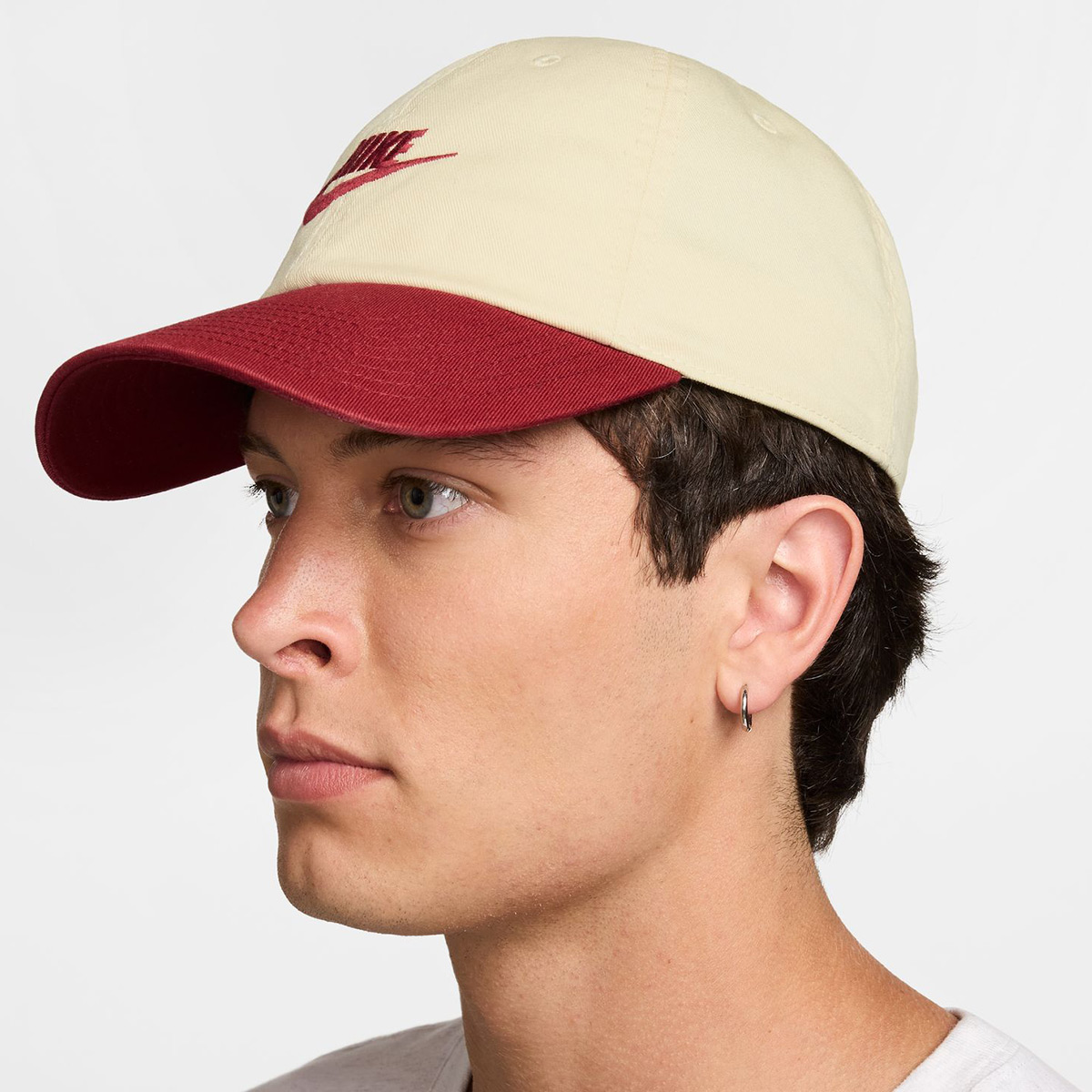 Nike SB Club Cap Futura Wash Cap Lt Khaki/Team Crimson/(Team Crimson)