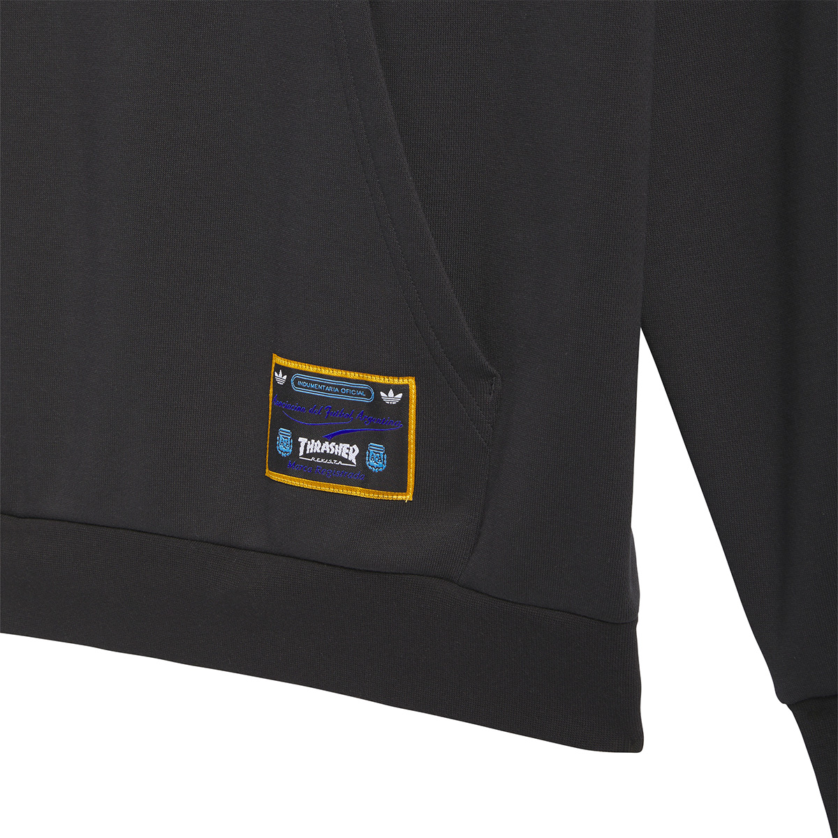 Adidas x Thrasher x AFA Hooded Sweater Black