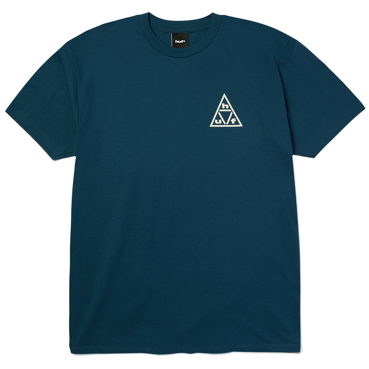 HUF Triple Triangle T-Shirt Harbor Blue/White