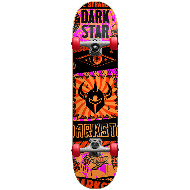 Darkstar Collapse FP Complete Skateboard Orange 7.875