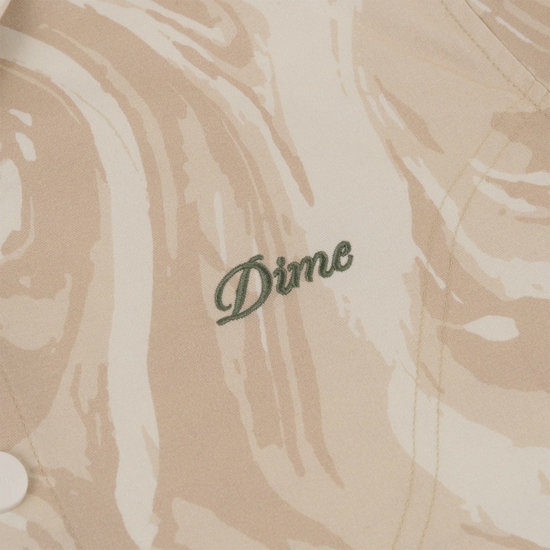 Dime Marble Coach Jacket Cream Dime Marble Coach Jacket Cream