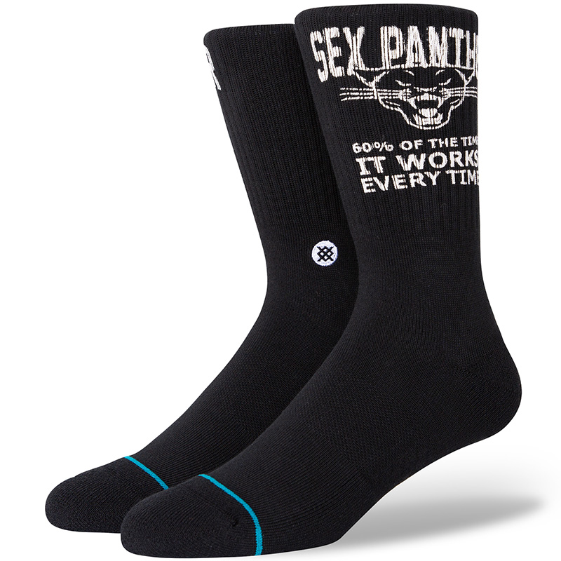Stance Sex Panther By Odean Socks Black Stance Sex Panther By Odean Socks Black