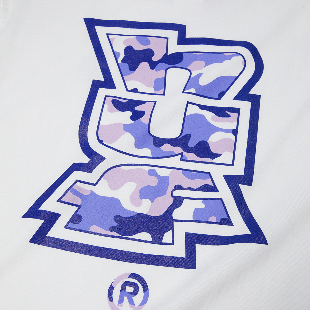 HUF Megablast Camo T-Shirt White