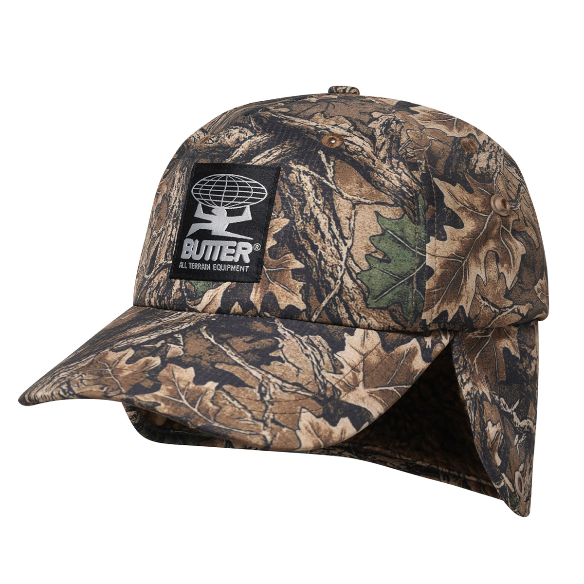 Butter Goods All Terrain 5 Panel Cap Forest Camo