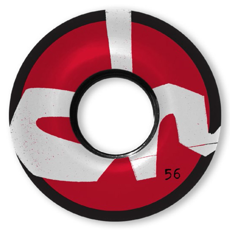 Chocolate Chunk Cruiser Wheels 80D Black 56mm