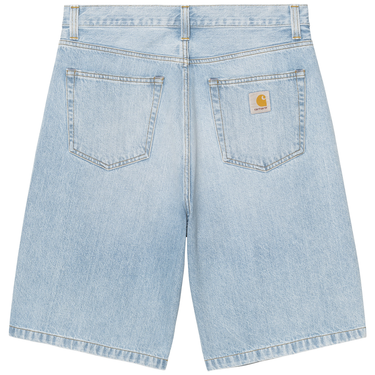 Carhartt WIP Landon Short Blue Heavy Worn Bleached