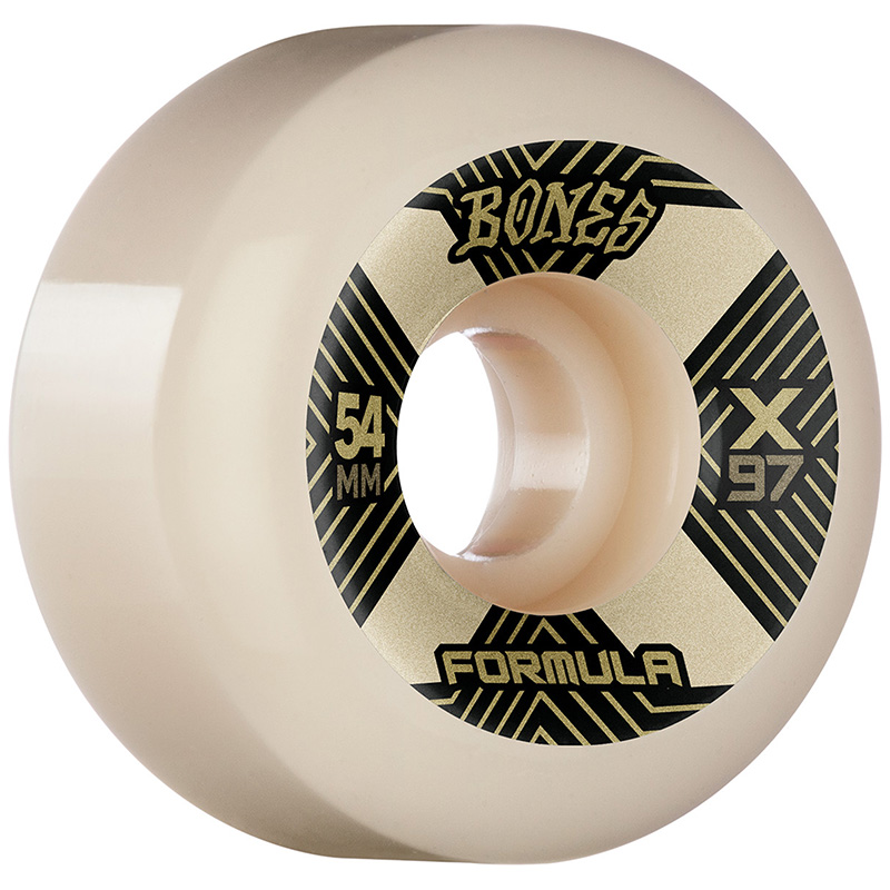 Bones X Formula Xcell V6 Wide Cut Wheels 97A 54mm Bones X Formula Xcell V6 Wide Cut Wheels 97A 54mm