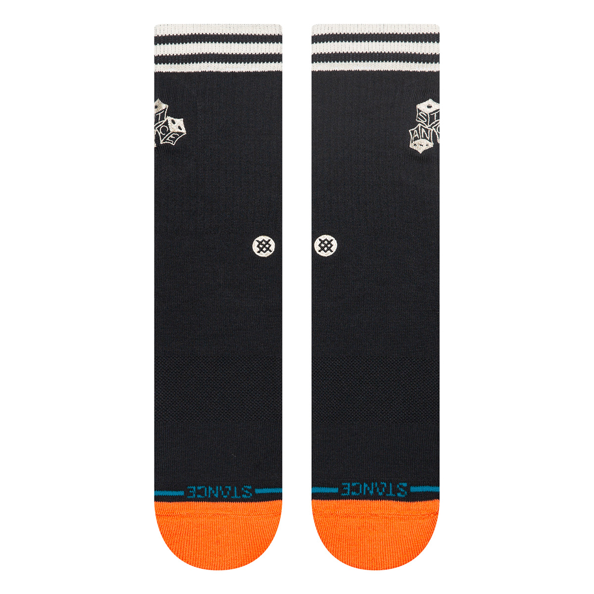 Stance High Roller Crew Socks Black