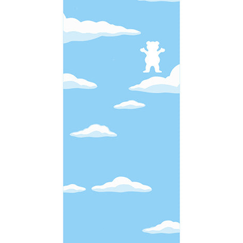 Grizzly Head In the Clouds Griptape Sheet 9.0 Grizzly Head In the Clouds Griptape Sheet 9.0
