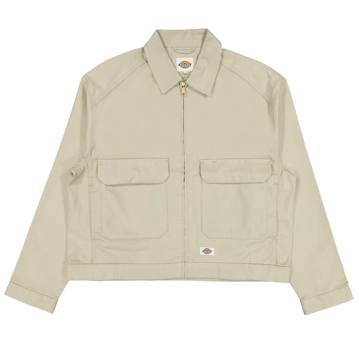 Dickies Hemp Twill Trucker Jacket Eucalyptus