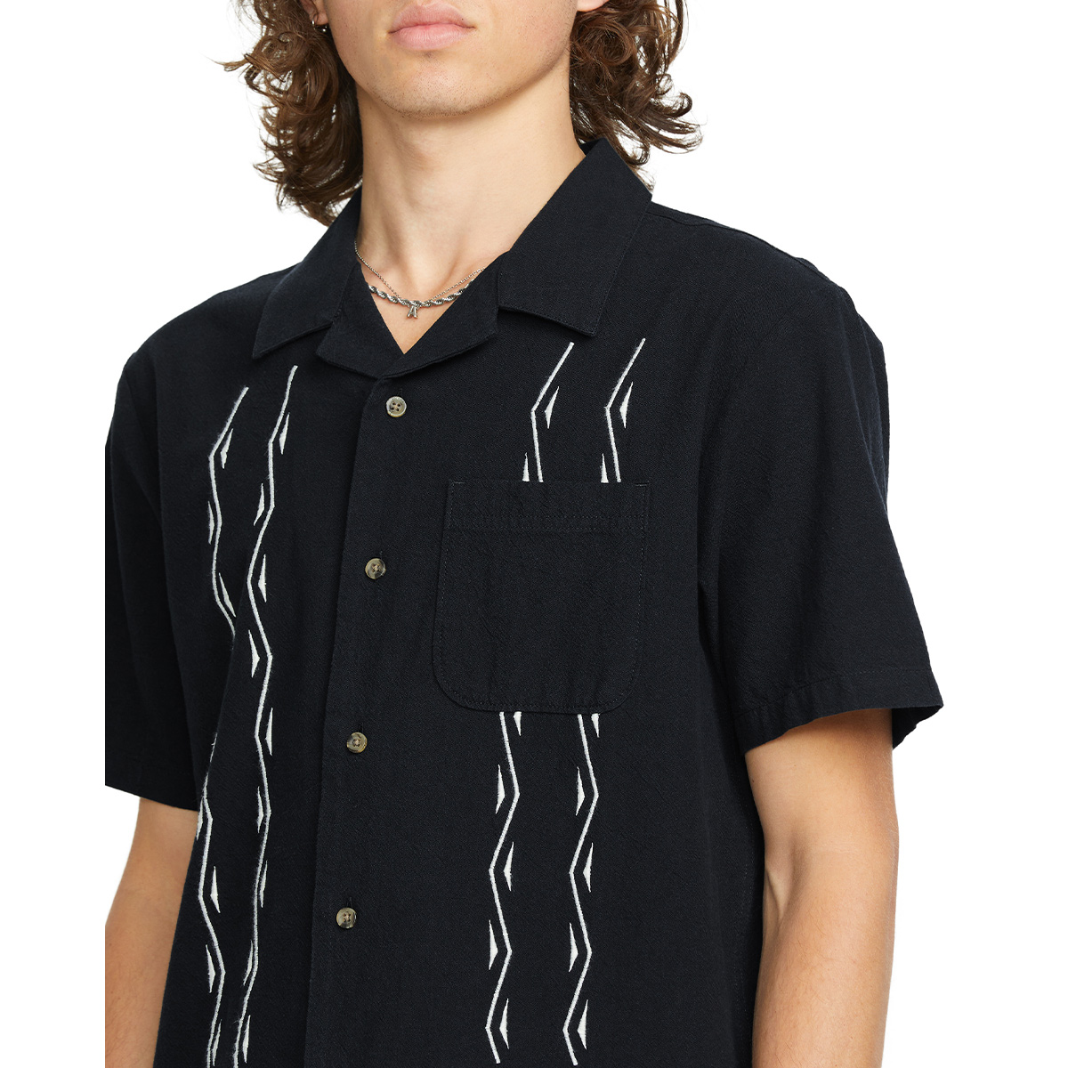 Volcom Bayamostone Shirt Black Volcom Bayamostone Shirt Black