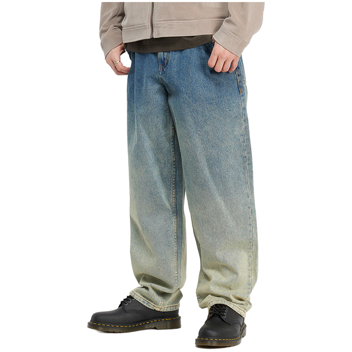 Dime Classic Baggy Denim Pants Dipped Sandblasted Indigo