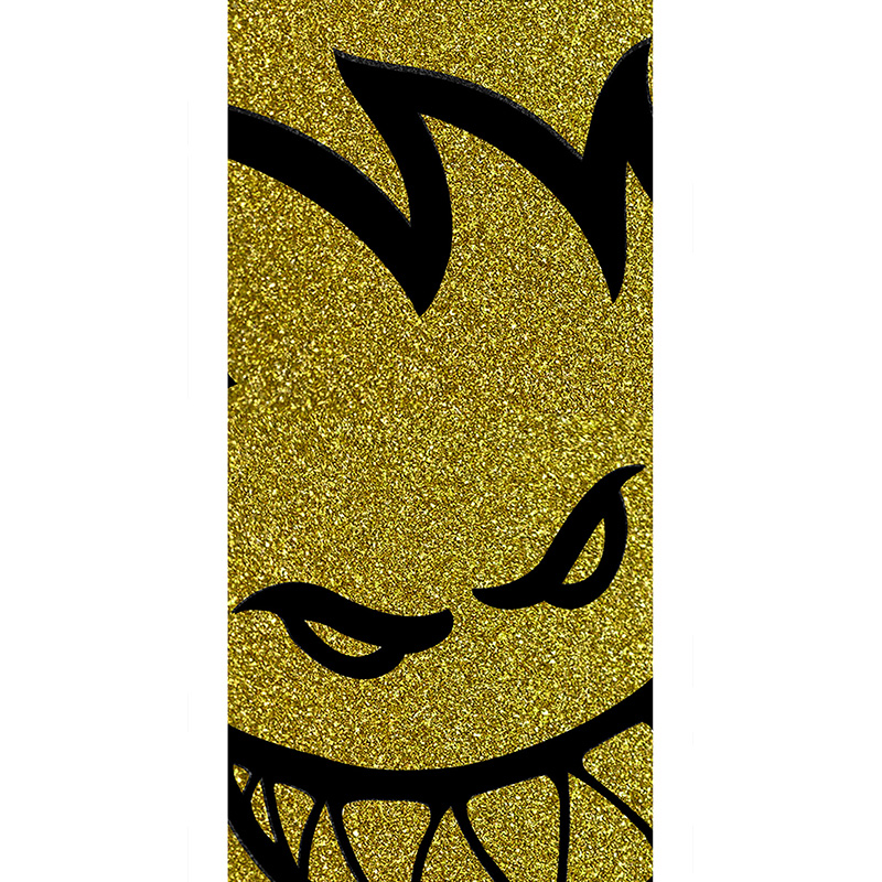 Spitfire Bighead Gold Glitter Griptape Sheet 9.0